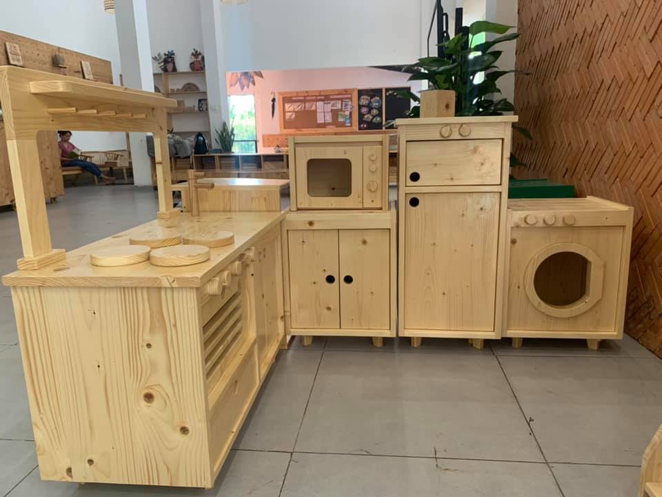 Bộ bếp gỗ - Hình ảnh 2