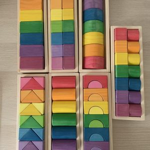 Khối lăng trụ mini (14 khối/khay)