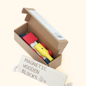 Gỗ nam châm biến hình - Bộ xe biến hình