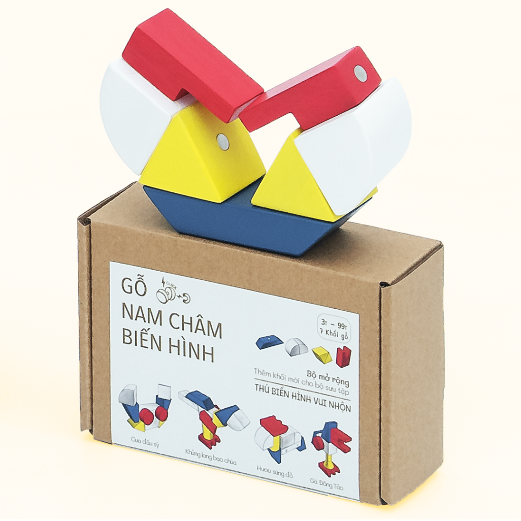 Gỗ nam châm biến hình - Thú biến hình - Hình ảnh 8