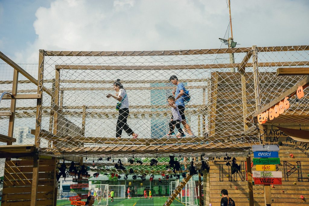 TINKER PLAY – SÂN CHƠI GỖ NGOÀI TRỜI VỚI HỆ VẬN ĐỘNG LEO TRÈO ĐỘC NHẤT TẠI TP. HỒ CHÍ MINH