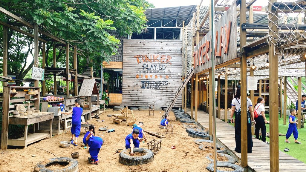 TINKER PLAY – SÂN CHƠI GỖ NGOÀI TRỜI VỚI HỆ VẬN ĐỘNG LEO TRÈO ĐỘC NHẤT TẠI TP. HỒ CHÍ MINH