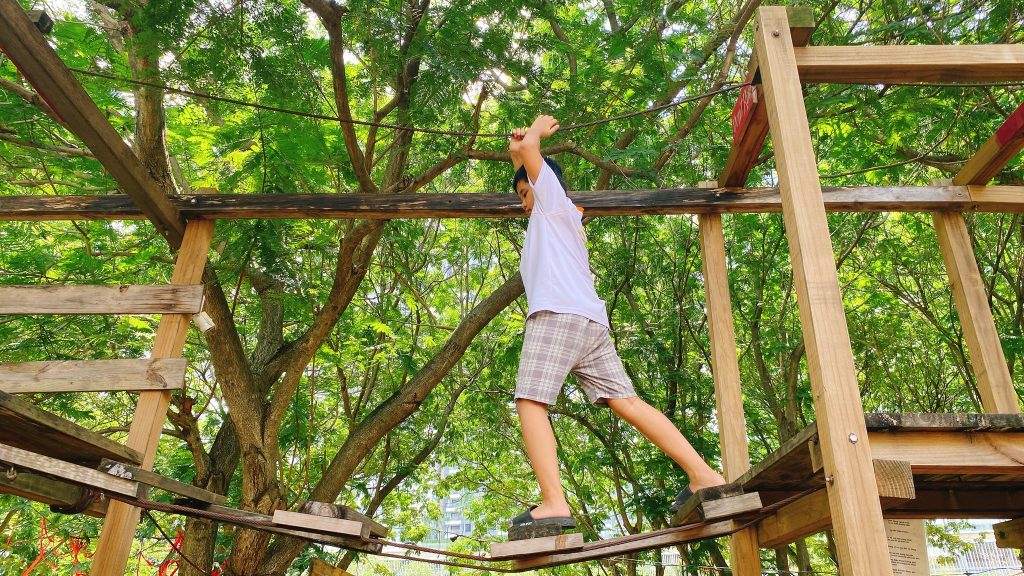 TINKER PLAY – SÂN CHƠI GỖ NGOÀI TRỜI VỚI HỆ VẬN ĐỘNG LEO TRÈO ĐỘC NHẤT TẠI TP. HỒ CHÍ MINH